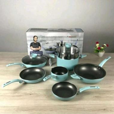 Panci set Renatta Moeloek-Supra 9 pcs turquise