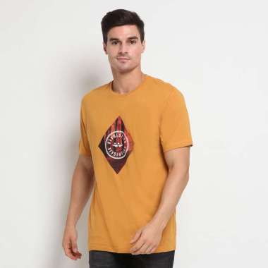 RBJ T-Shirt Cotton Combed Pria 207170021 Mustard L