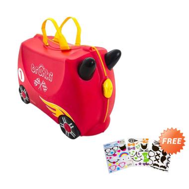 Trunki TR0321-GB01 Race Car Tas Ana ... ce TR0302-GB01 Stiker Tas