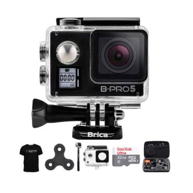 Brica B-PRO 5 AE Mark IIs AE2s Comb ... pin Action Camera - Hitam