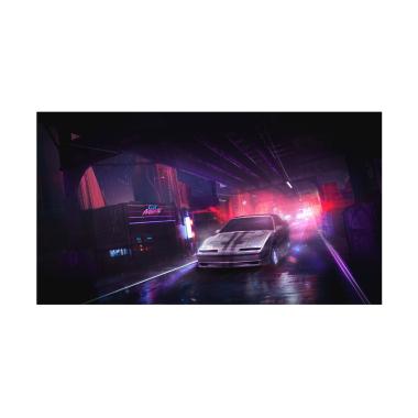 3d Neon Car Wallpaper