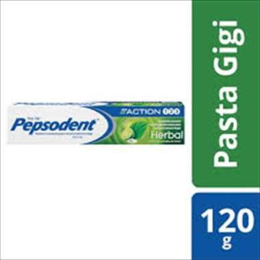 PEPSODENT ACTION 123 HERBAL 120 GR