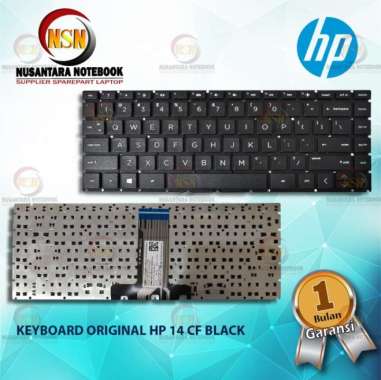 Keyboard HP Pavilion 14-CF 14S-CF 14S-DK 14-DF 14-DK 14-DG Black