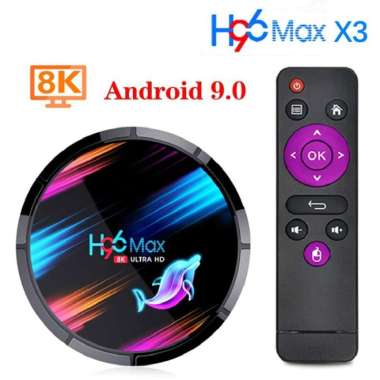 H96 MAX X3 4/64 GB Android 9.0 WIFI DUAL BAND Smart Box Amlogic S905X3