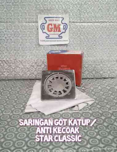 Saringan Got/Floor Drain Stainless Katup/Anti Kecoak STAR CLASSIC