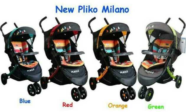 KERETA PLIKO MILANO 568 RODA 3 BABY STROLLER DORONGAN KIRIM GOJEK