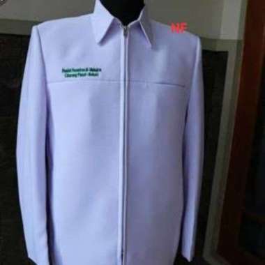 JASKET GURU/JASKET DOSEN/JASKET SANTRI/JASKET PRIA Putih M