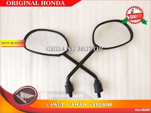KACA SPION HONDA REVO LAMA 100 SET KANAN KIRI ORIGINAL HONDA