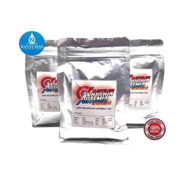 Pakan Burayak Artemia Instan CAPTAIN ARTEMIA 425 gram Golden Pearl