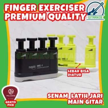 Finger Exercise Gitar / Alat Latihan Jari Gitar / Senam Jari Original Hitam
