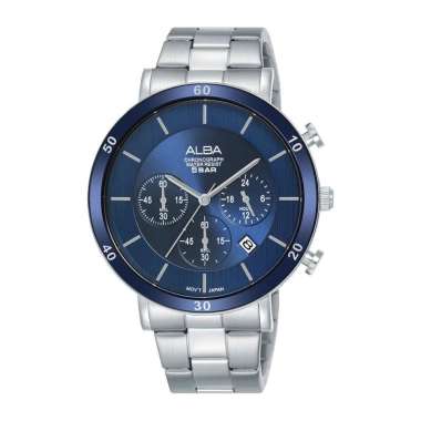 Alba Prestige Chronograph AT3F65-X1 Original Jam Tangan Pria