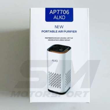 ALKO Car Air Purifier AP7706 Mini Portable HEPA UVC ION not Leka