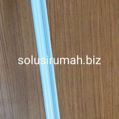 LIST PVC SUDUT PLASTIK PROFIL 30 mm 1m permeter PUTIH WHITE LIS PLAFON