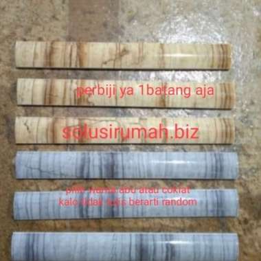 kuku macan keramik ceramik wood kayu abu grey / coklat brown 20cm 20