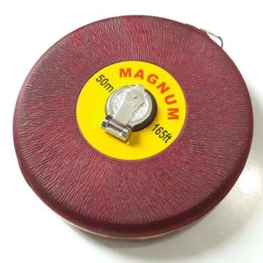 Meteran Gulung 50 Meter x 165ft - Meteran Bulat Kain (B2144)