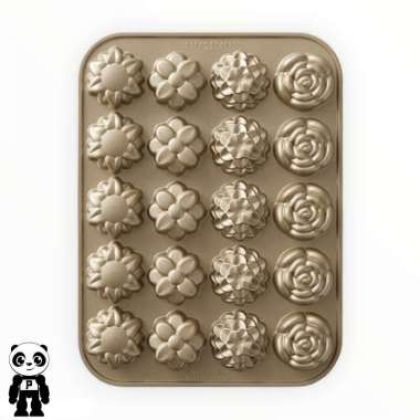 Nordic Ware Flower Petit Fours Pan Williams Sonoma Cetakan Kue