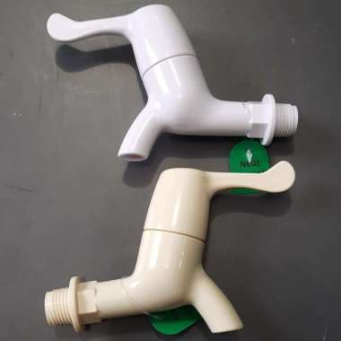 Kran Air PVC Engkol 1-2inch Soligen - Keran Air Plastik (D4185)