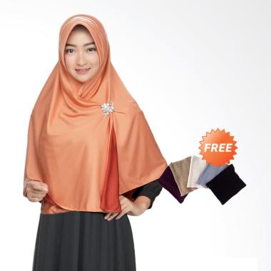 Jual Jilbab Orange Terbaru Harga Murah Bliblicom