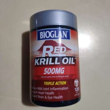 Bioglan Red Krill Oil Triple Action 500mg Cap X 120