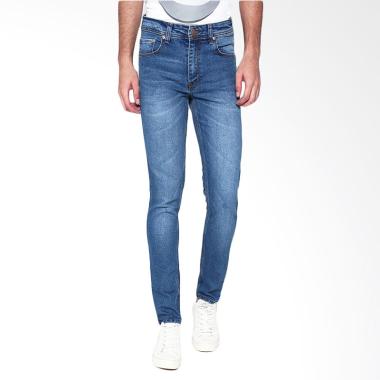 2Nd RED Slim Fit Premium Celana Jeans Pria - Biru Muda [133257]