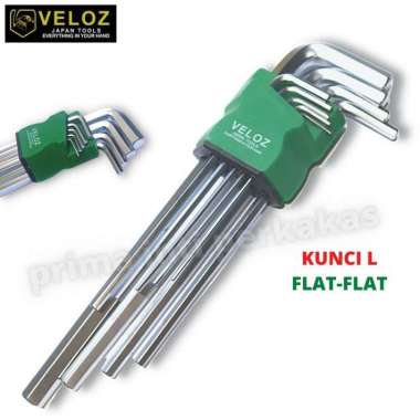 Kunci L panjang tekiro 1 set 9 pcs