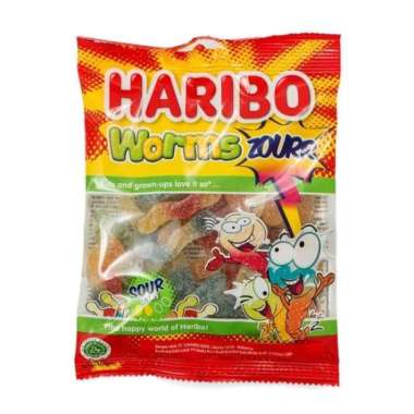 Haribo worms zourr 160gr