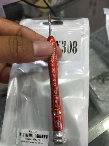 Obeng T2 Bintang 6 - Obeng iphone - Obeng baut bawah Vivo - Oppo
