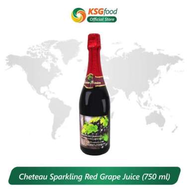 CHATEU RED GRAPE SPARKLING JUICE