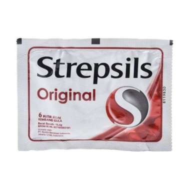 Permen Strepsils Original Sachet