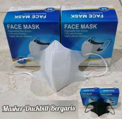 Masker Duckbill Hitam Terbaru November 21 Harga Murah Gratis Ongkir Blibli