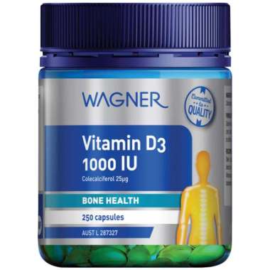 Wagner Vitamin D3 1000IU 250 Capsules
