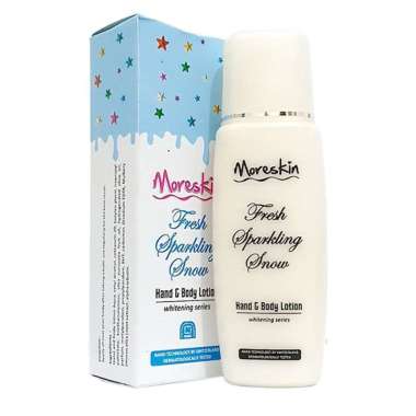 MORESKIN HAND & BODY LOTION - FRESH SPARKLING SNOW -handbody untuk kulit kering -handbody untuk memu