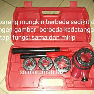 alat snei pipa 1/2 x 1 1/4 u drat luar senai pembuat ulir drat sok