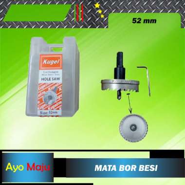Hole Saw Besi 52mm / HoleSaw Besi 52mm / Mata Bor Besi 52mm KUGEL