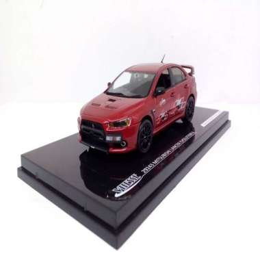 Diecast MIniatur Mobil MITSUBISHI LANCER EVOLUTION X By Vitesse