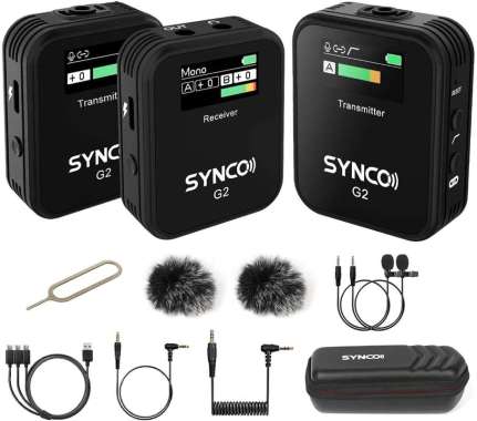 Gudang Digital - Synco G2 A2 Wireless Lavalier Microphone