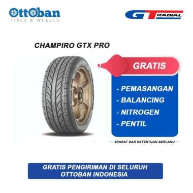 GT Radial Champiro GTX PRO 195/50 R16 Ban Mobil Yaris