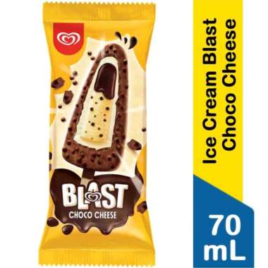Promo Harga WALLS Ice Cream Blast Choco Cheese 70 ml - Blibli