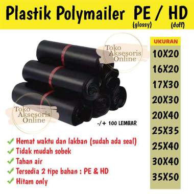 TAO Plastik Packing Polymailer Olshop Bahan HD 12x25