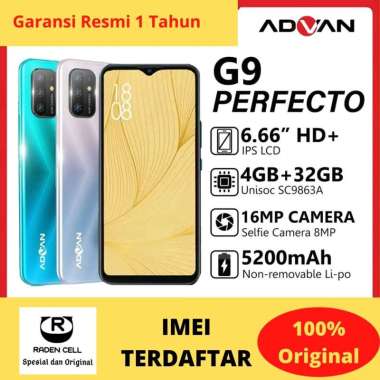 Advan G9 Perfecto Ram 4 Rom 32 GB Handphone Android 4G LTE Murah HP Android 4G Murah Garansi Resmi 1