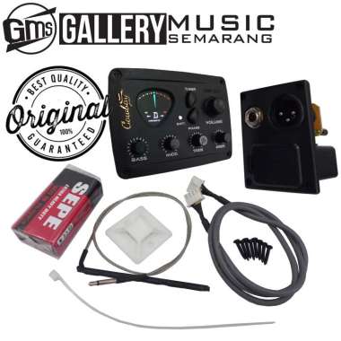 ORIGINAL!!! Preamp Equalizer Tuner Gitar Akustik Elektrik Cowboy AW-33 Import Preamp Cowboy AW-33