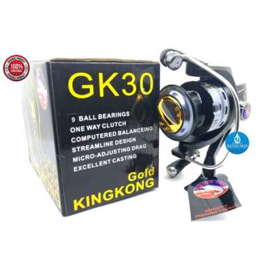 Reel Golden Fish Gold Kingkong GK30 Reel Pancing Laut Kolam Kuat AA30
