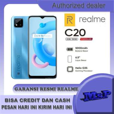 Realme C20 Smartphone 2/32 Blue