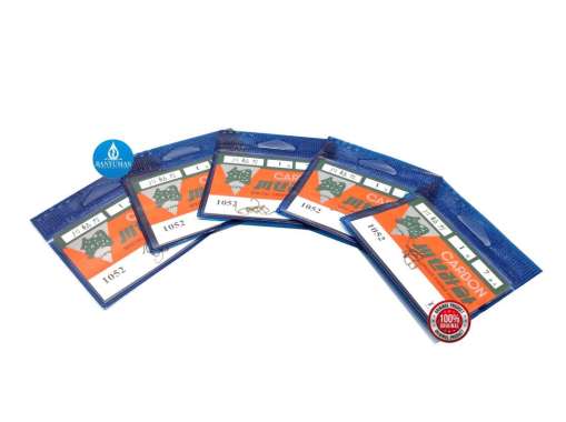 Mata Kail Carbon Jepang 1052 No.1 Brown Berlubang BB01501