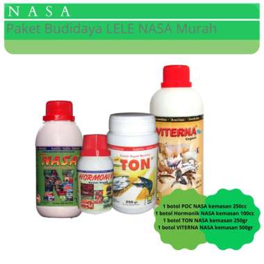 Pupuk Lele NASA HEMAT - POC - HORMONIK - VITERNA - TON