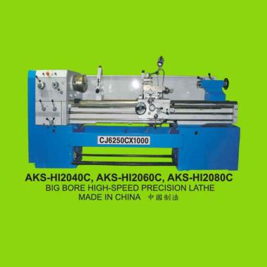 Mesin Bubut Besi 1500 mm Big Bore Precision Lathe Machine Importir - HI2060C