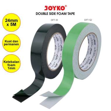 Double Sided Foam Tape Pita Busa Dua Sisi Joyko DFT-52 White