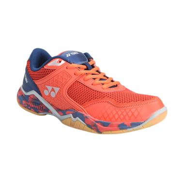 YONEX Badminton Shoes Super Ace V Sepatu Badminton Pria - Red/Navy