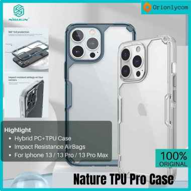 Nillkin Casing Nature Pro Hard Case Iphone 13 / Iphone 13 Pro / Iphone 13 Pro Max Iphone 13 White