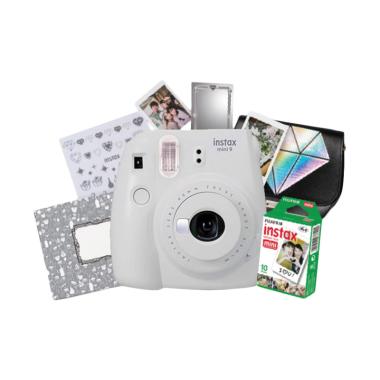 Instax Ginza Package Instax Mini 9 Kamera Pocket White
